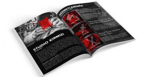 Studio Kırmızı Katalog Tasarımı